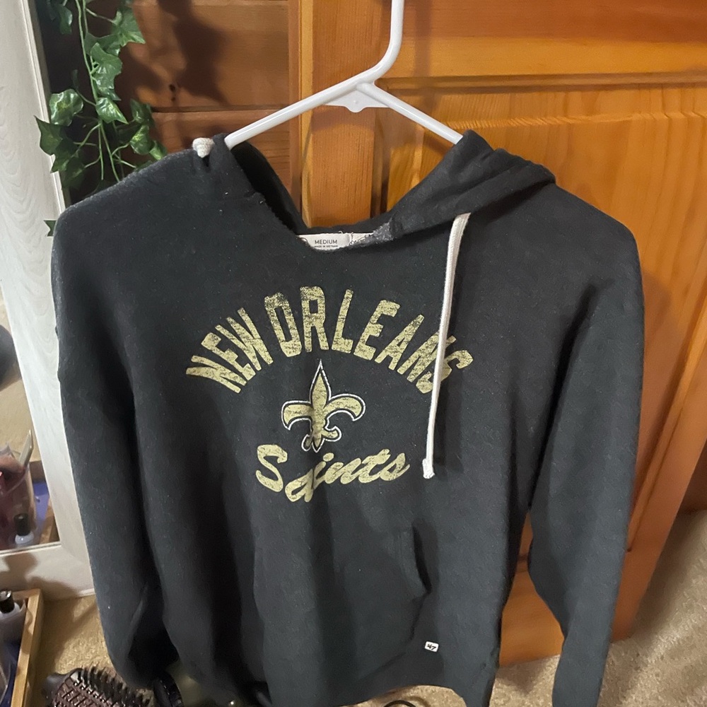 New Orleans Saints Black Hoodie
